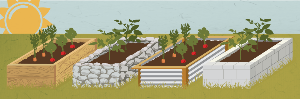 Building Raised Gardening Beds, How To Build Garden On Slope