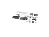 10065979-2-S-Whirlpool-W10712395-Upper Rack Adjuster Kit - White Wheels, Left and Right Sides