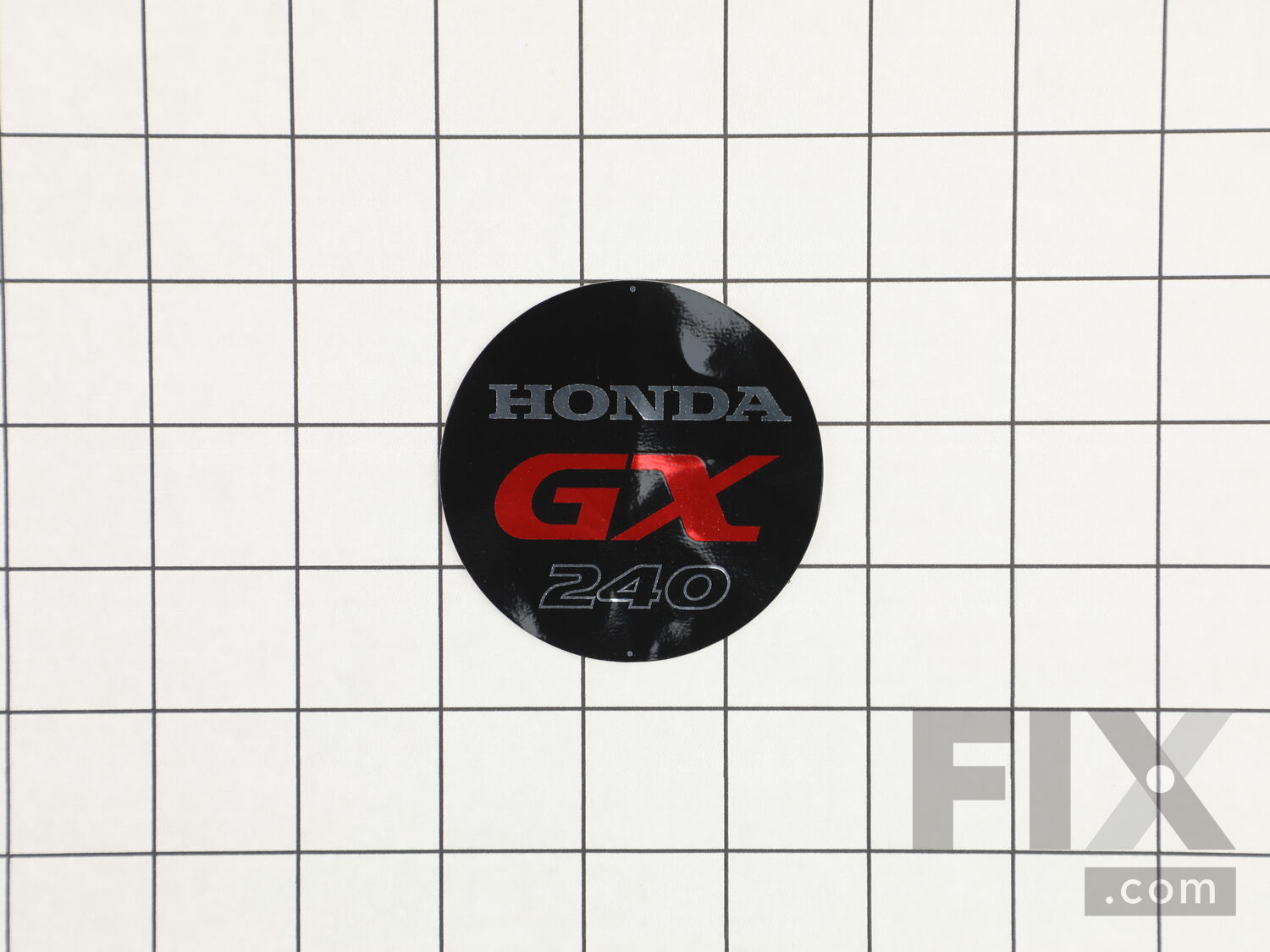 Adesivo Motore Originale HONDA GX160 – Codice 87521-Z4M-000