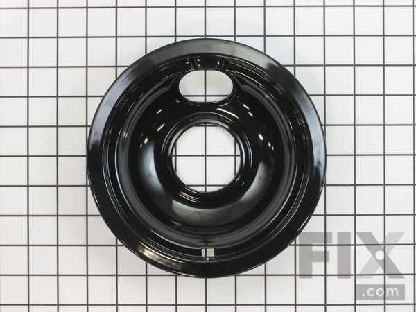 2377817-1-M-Whirlpool-W10290353RW-6 Inch Drip Bowl - Black